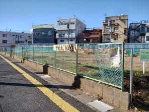 25年3月までトライアルサウンディングに活用しているジェトロ跡地